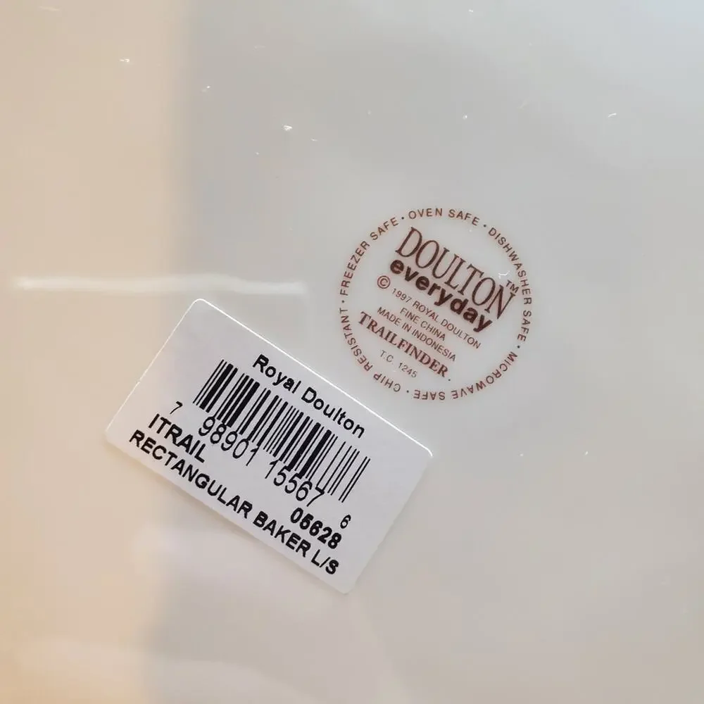 Doulton Everyday New Trailfinder Rectangular Baker casserole dish 9.5